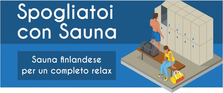 Niché Fitness | Spogliatoi con Sauna finlandese