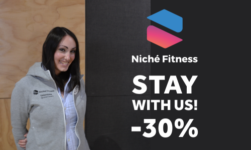 Stay with us! | Niché Club | Pomigliano | Promo -30%