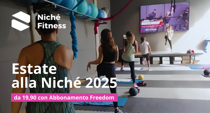 Palinsesto Corsi Estate 2025 Niché Fitness Club